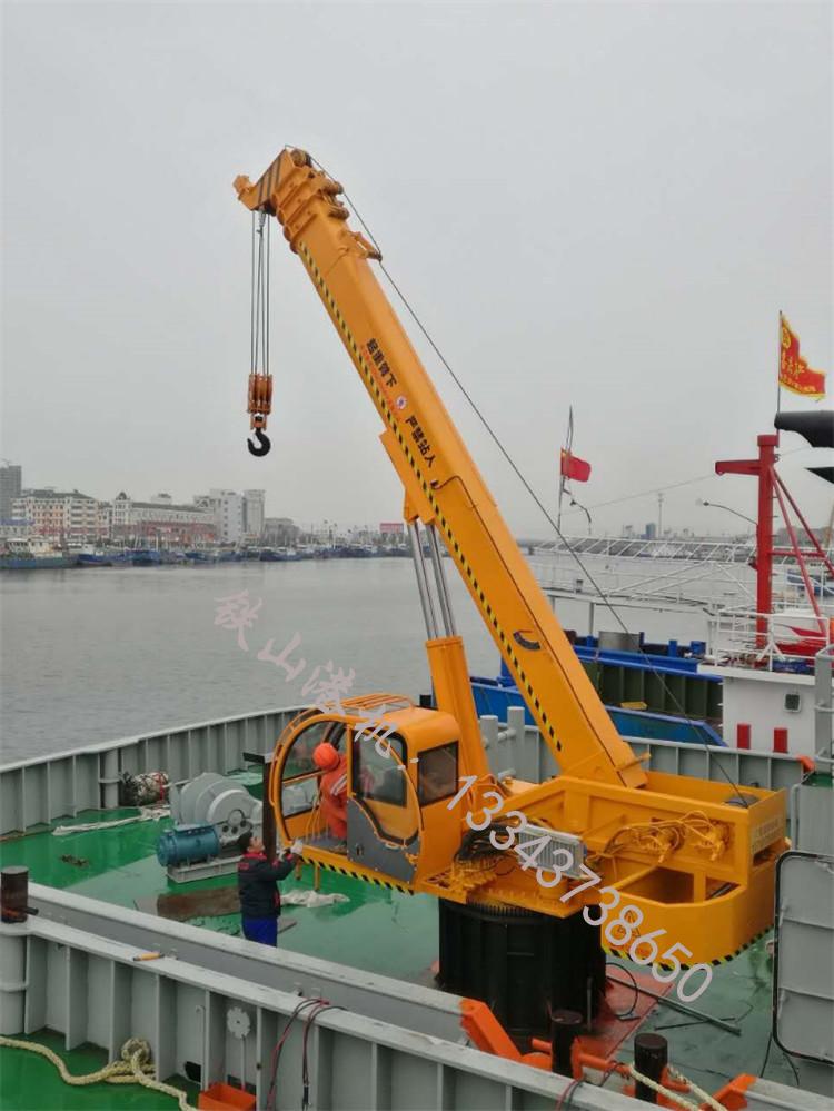 山東臨沂甲板起重機(jī)廠家起重機(jī)耐沖擊，制動性能好